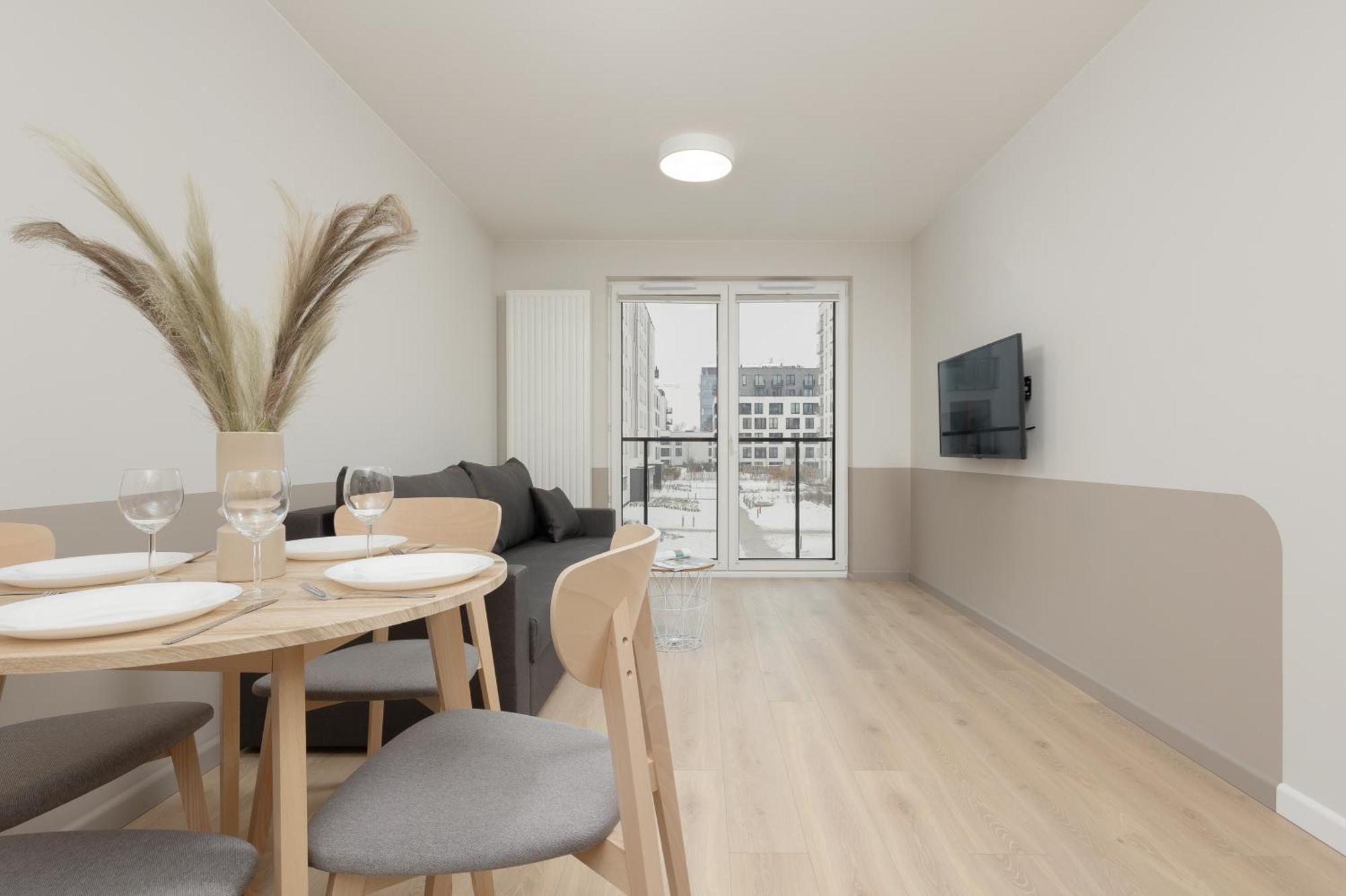 Aparthotel Mokotow Business Center By Noclegi Renters ワルシャワ エクステリア 写真